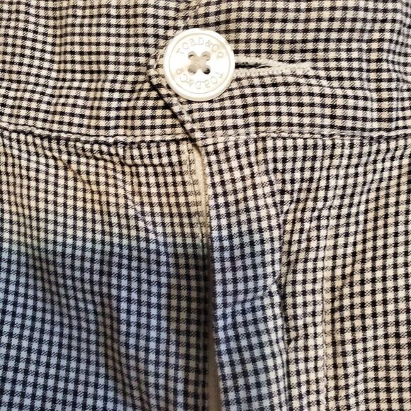 Toad & Co Men's Size 34 Blue And White Checkered Shorts Chinos EUC - Picture 3 of 4